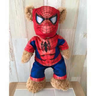 ダッフィー(ダッフィー)の新品✨ダッフィー ×スパイダーマン コスチューム(キャラクターグッズ)