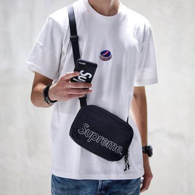 Supreme 18aw Shoulder Bag Black 黒 - www.sorbillomenu.com