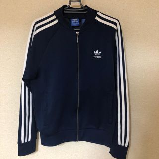 アディダス(adidas)のadidasoriginalsのNAVYのトラックトップ（訳あり）(ジャージ)