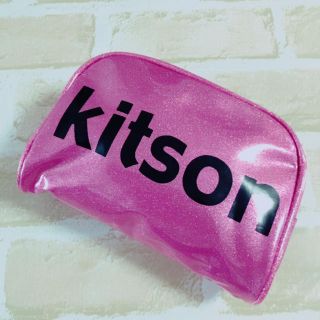 キットソン(KITSON)の新品未使用!!kitsonのポーチ♡ラメラメが可愛い(ポーチ)