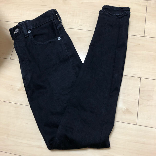 moussy(マウジー)のHW Rebirth BLACK SKINNY レディースのパンツ(スキニーパンツ)の商品写真