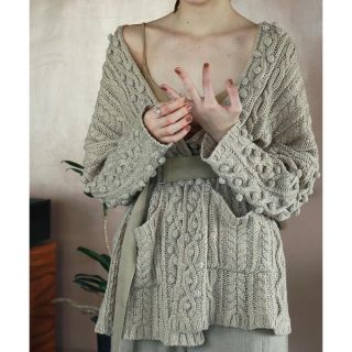 トゥデイフル(TODAYFUL)のtodayful  アランニット カーディガン AranKnitCardigan(カーディガン)