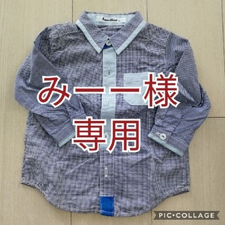 ファミリア(familiar)の★familiar★長袖シャツ　サイズ80(シャツ/カットソー)