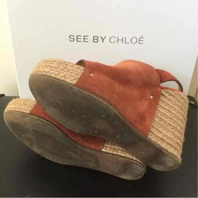SEE BY CHLOE(シーバイクロエ)のシーバイクロエ ウェッジサンダル レディースの靴/シューズ(サンダル)の商品写真