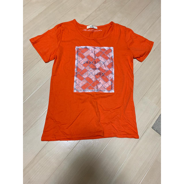 ikka(イッカ)のikka Tシャツ オレンジ レディースのトップス(Tシャツ(半袖/袖なし))の商品写真