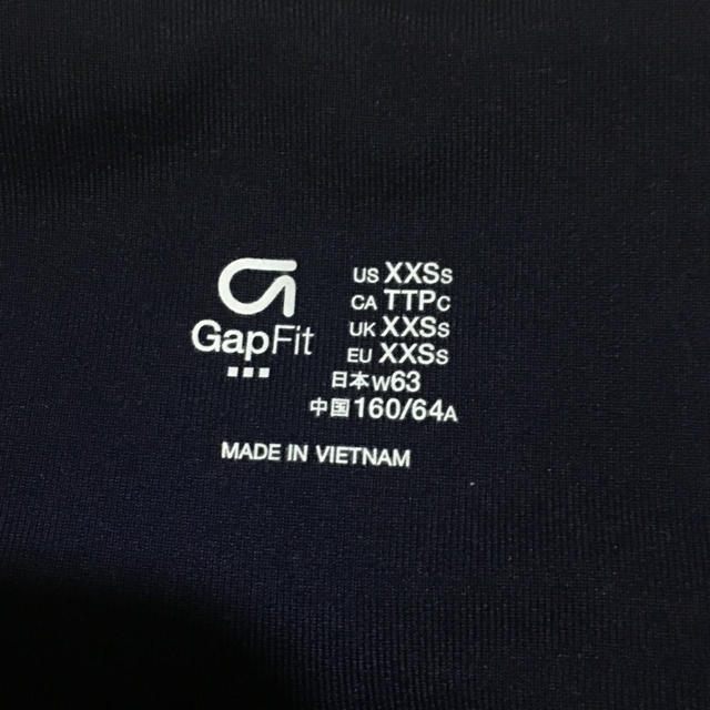 GAP(ギャップ)のトレーニング スパッツ gapスパッツ スポーツ/アウトドアのトレーニング/エクササイズ(トレーニング用品)の商品写真