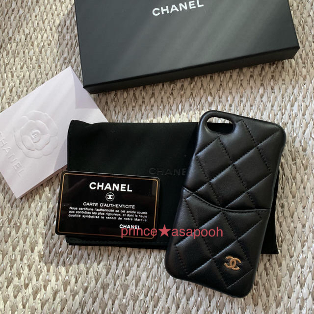 CHANEL - 新品★CHANEL シャネル★iPhone ケース 7/8の通販 by p☆asapooh'shop ｜シャネルならラクマ