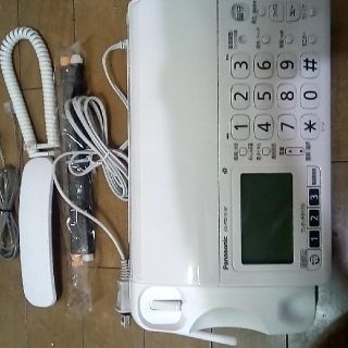 パナソニック(Panasonic)の新品 新型 2018年製パナソニック fax おたっくす 電話機 (親機のみ)(その他)