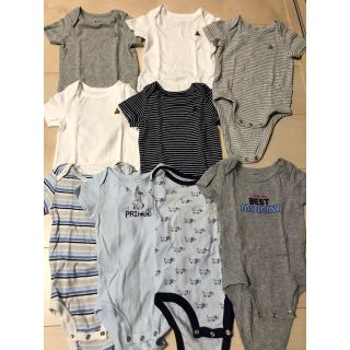 ベビーギャップ(babyGAP)のロンパース 男の子 半袖 gap ベビーザらス baby gap 肌着(ロンパース)