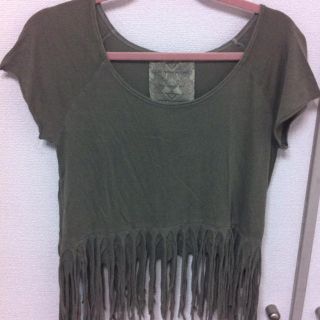 ゴア(goa)のgoa☆フリンジTシャツ(Tシャツ(半袖/袖なし))