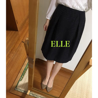 エル(ELLE)のELLE✨ボーダースカート(ひざ丈スカート)