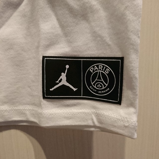 NIKE(ナイキ)のPSG ジョーダン 18/19 ロゴ Tシャツ サイズ M メンズのトップス(Tシャツ/カットソー(半袖/袖なし))の商品写真