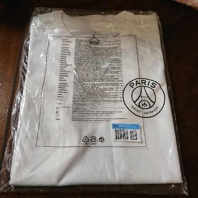 NIKE(ナイキ)のPSG ジョーダン 18/19 ロゴ Tシャツ サイズ M メンズのトップス(Tシャツ/カットソー(半袖/袖なし))の商品写真