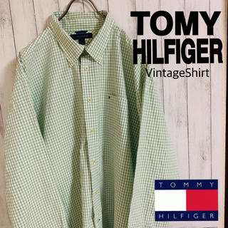 トミーヒルフィガー(TOMMY HILFIGER)の古着90's TOMMY HILFIGER チェックシャツ(シャツ)