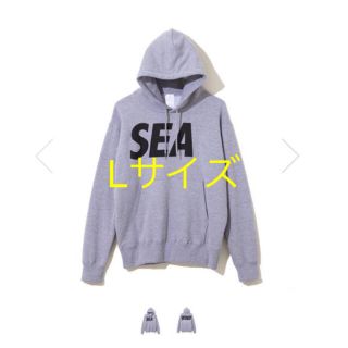 ジーディーシー(GDC)のWIND AND SEA PULLOVER SWEAT A Lサイズ GRAY (パーカー)