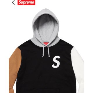 supreme Sロゴ　フーディー　パーカー