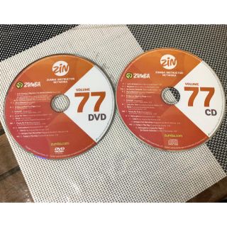 ズンバ(Zumba)の【セット】ZUMBA ZIN VOL.77 DVD & CD (スポーツ/フィットネス)