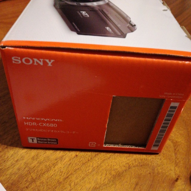 SONY(ソニー)の新品同様 SONY HDR-CX680 ビデオカメラ  スマホ/家電/カメラのカメラ(ビデオカメラ)の商品写真
