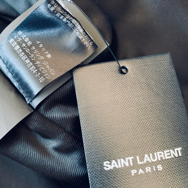 Saint Laurent(サンローラン)のエディ期 サンローランSAINT LAURENT L17 レザージャケット 新品 メンズのジャケット/アウター(レザージャケット)の商品写真