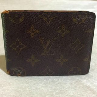 ルイヴィトン(LOUIS VUITTON)のルイヴィトン ／モノグラム 二つ折り財布(財布)