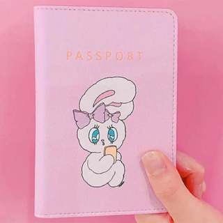 エスターバニー ♡ パスポートケース ( Baby Pink(旅行用品)