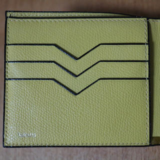 ヴァレクストラ(Valextra)のヴァレクストラ 新品 2つ折り カードケース(財布)