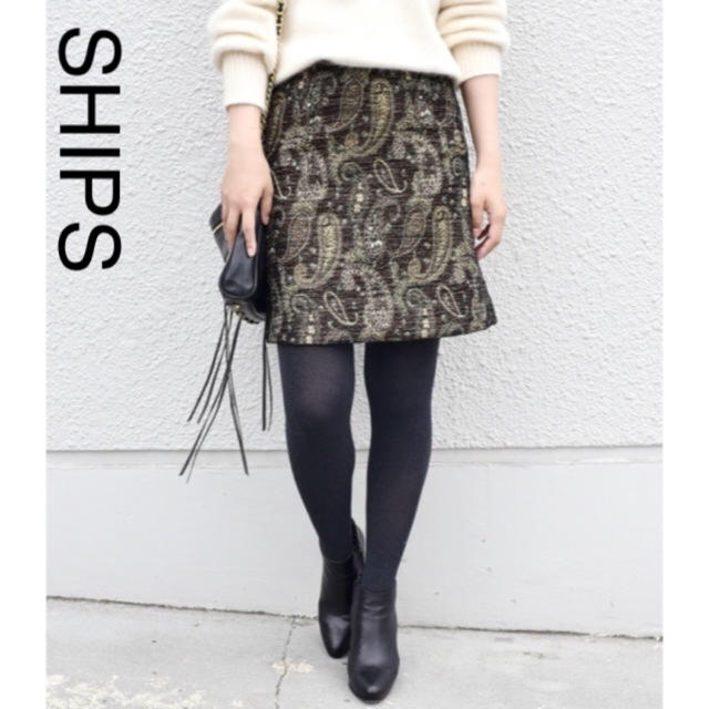 Khaju(カージュ)のSHIPS khaju ペイズリージャガードスカート レディースのスカート(ミニスカート)の商品写真