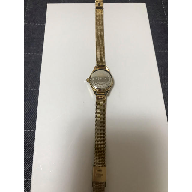 agete(アガット)のagate×ANAコラボ ゴールド時計 レディースのファッション小物(腕時計)の商品写真