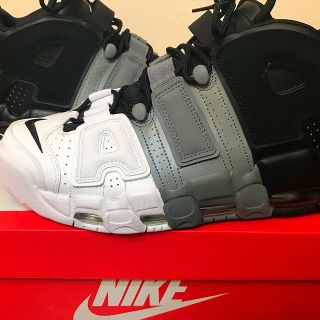 ナイキ(NIKE)の★100%本物★ AIR MORE UPTEMPO 27cm トリコロール 希少(スニーカー)