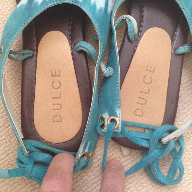 DEUXIEME CLASSE(ドゥーズィエムクラス)のぺたんこサンダル レディースの靴/シューズ(サンダル)の商品写真