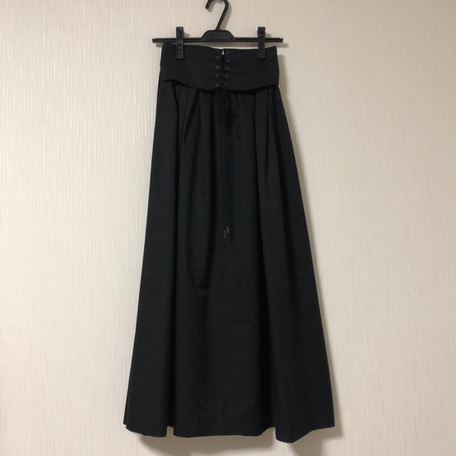 JEANASIS(ジーナシス)のジーナシス  ハイウエストトップUPロングスカート レディースのスカート(ロングスカート)の商品写真
