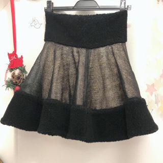 トーガ(TOGA)のfleamadonna メッシュ フレアスカート(ミニスカート)