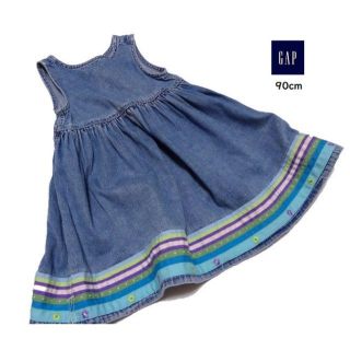 ベビーギャップ(babyGAP)の■GAP/ギャップ■ ベビー90cm デニムのジャンパースカート (スカート)