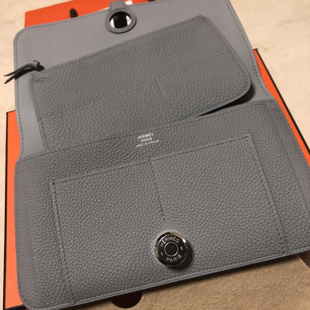 Hermes - 新品未使用 エルメス ドゴン 長財布 グレーの通販 by 4×8's
