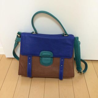 スライ(SLY)のsly バイカラー 2way bag(ショルダーバッグ)