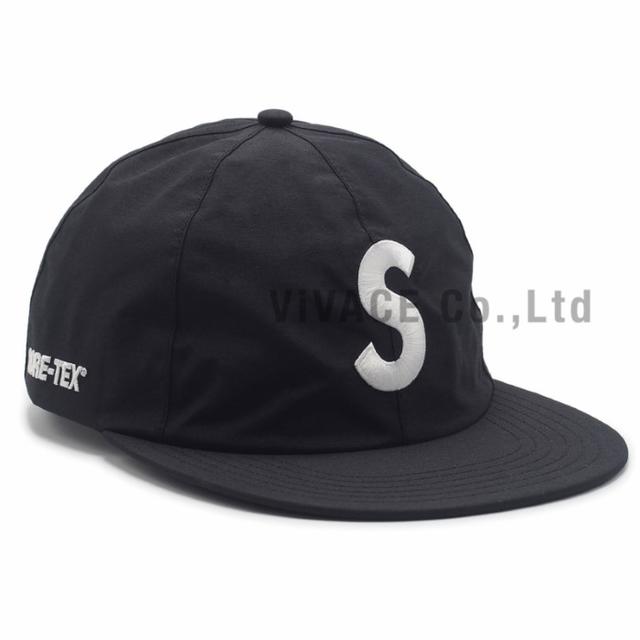 Supreme GORE-TEX S-Logo 6-Panel 黒