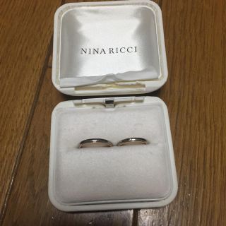 ニナリッチ(NINA RICCI)のNINA RICCH プラチナ ペアリング(リング(指輪))