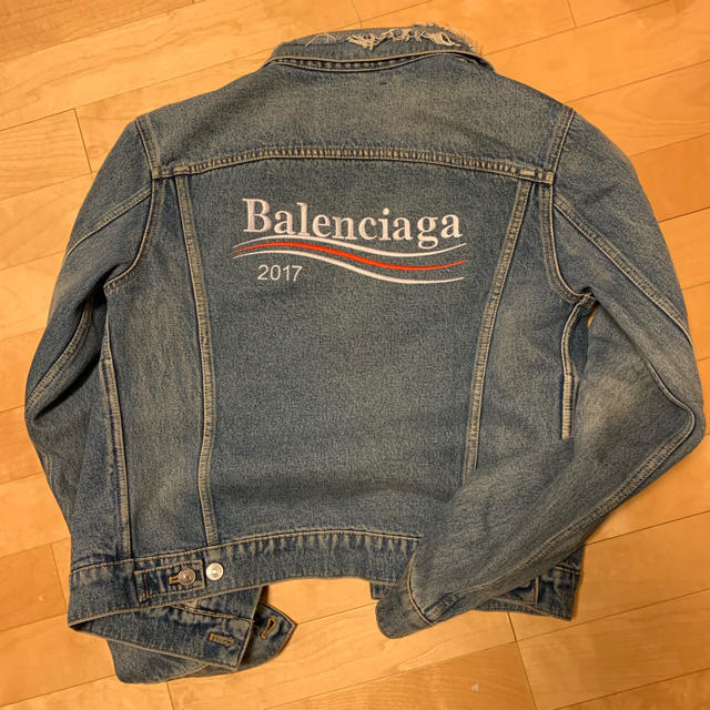 BALENCIAGA バレンシアガ キャンペーンロゴ Gジャン