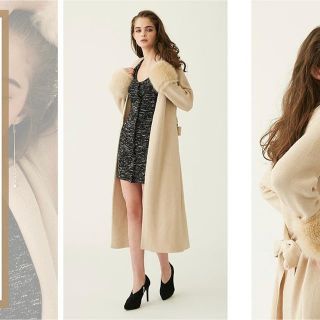 rienda - 本日限定価格‼︎rienda♡Faux Fur SLV ロングカーデの