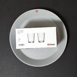 イッタラ(iittala)のティーマ＆アアルトグラス2個セット(食器)