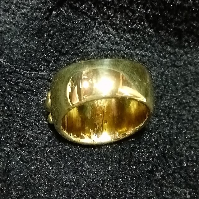 フローラルクロス リング ブラス 真鍮 17号 メンズのアクセサリー(リング(指輪))の商品写真