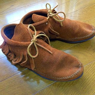 ミネトンカ(Minnetonka)のフリンジブーツ(ブーツ)