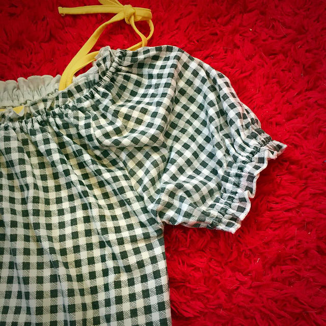 RayCassin(レイカズン)のレイカズン♡ギンガムチェックトップス レディースのトップス(Tシャツ(半袖/袖なし))の商品写真