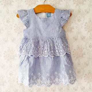 ベビーギャップ(babyGAP)のベビーギャップ♡アイレットワンピ♡80(ワンピース)