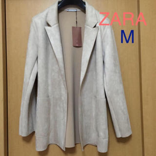 ザラ(ZARA)の新品☆完売★スエード調生地ソフトテーラードジャケット(テーラードジャケット)