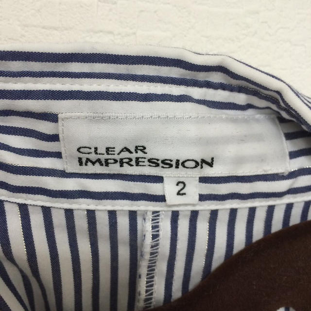CLEAR IMPRESSION(クリアインプレッション)の半袖シャツ レディースのトップス(シャツ/ブラウス(半袖/袖なし))の商品写真