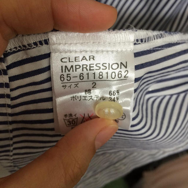 CLEAR IMPRESSION(クリアインプレッション)の半袖シャツ レディースのトップス(シャツ/ブラウス(半袖/袖なし))の商品写真