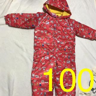 サンリオ(サンリオ)の値下げ！！新品 キティちゃん100 ジャンプスーツ100 スキーウエア(ウエア)