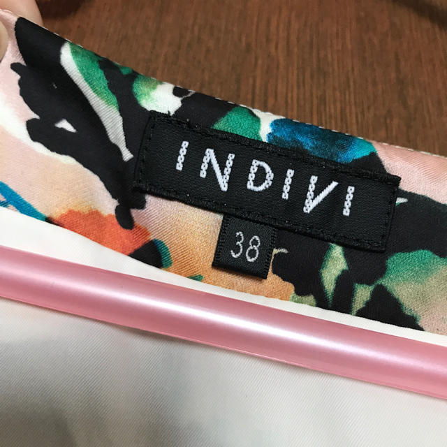 INDIVI(インディヴィ)のインディビ。シトラスカラーワンピース レディースのワンピース(ひざ丈ワンピース)の商品写真