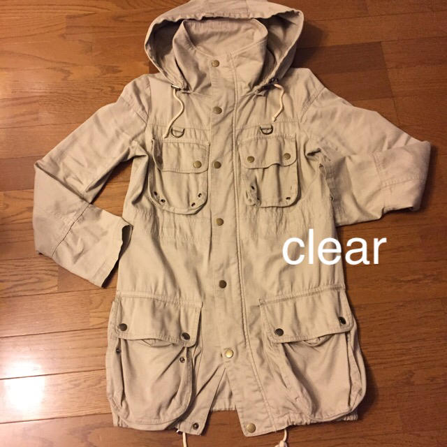 clear(クリア)のモッズコートclear jean レディースのジャケット/アウター(スプリングコート)の商品写真